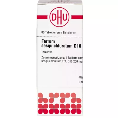 FERRUM SESQUICHLORATUM D 10 tablets, 80 pc