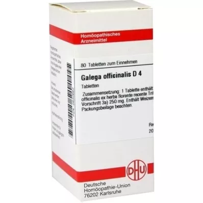 GALEGA officinalis D 4 tablets, 80 pc