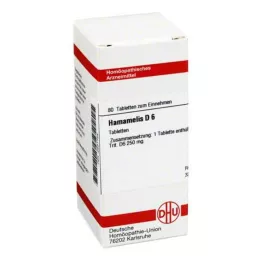 HAMAMELIS D 6 tablets, 80 pc