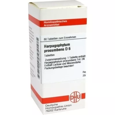HARPAGOPHYTUM PROCUMBENS D 6 tablets, 80 pc