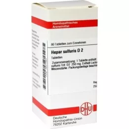 HEPAR SULFURIS D 2 tablets, 80 pc