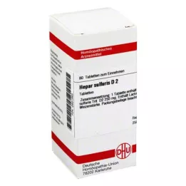 HEPAR SULFURIS D 2 tablets, 80 pc
