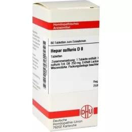 HEPAR SULFURIS D 8 tablets, 80 pc