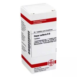 HEPAR SULFURIS D 8 tablets, 80 pc