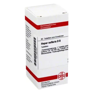 HEPAR SULFURIS D 8 tablets, 80 pc HEPAR SULFURIS D 8 tablets, 80 pc