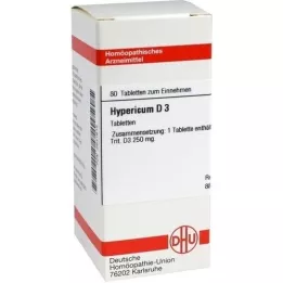 HYPERICUM D 3 tablets, 80 pc