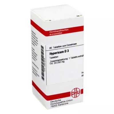 HYPERICUM D 3 tablets, 80 pc