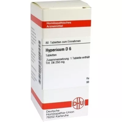 HYPERICUM D 6 tablets, 80 pc