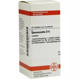 IPECACUANHA D 6 tablets, 80 pc