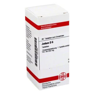 JODUM D 6 tablets, 80 pc JODUM D 6 tablets, 80 pc