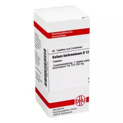 KALIUM BICHROMICUM D 12 tablets, 80 pc