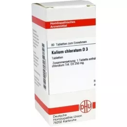 KALIUM CHLORATUM D 3 tablets, 80 pc