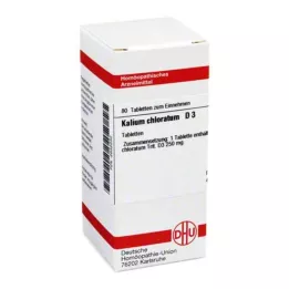 KALIUM CHLORATUM D 3 tablets, 80 pc