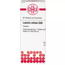 LOBELIA INFLATA D 30 tablets, 80 pc