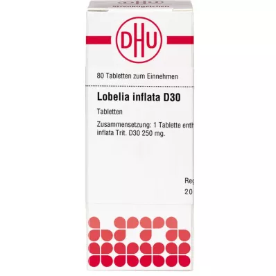 LOBELIA INFLATA D 30 tablets, 80 pc