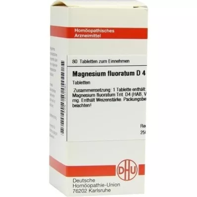 MAGNESIUM FLUORATUM D 4 tablets, 80 pc