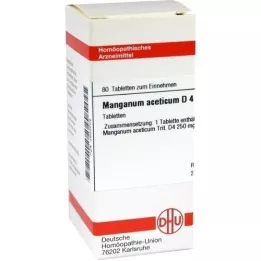 MANGANUM ACETICUM D 4 tablets, 80 pc