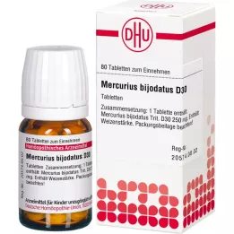 MERCURIUS BIJODATUS D 30 tablets, 80 pc