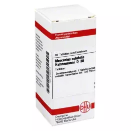 MERCURIUS SOLUBILIS Hahnemanni D 30 Tablets, 80 pcs