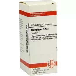 MEZEREUM D 12 tablets, 80 pc