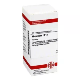 MEZEREUM D 12 tablets, 80 pc