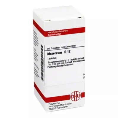 MEZEREUM D 12 tablets, 80 pc