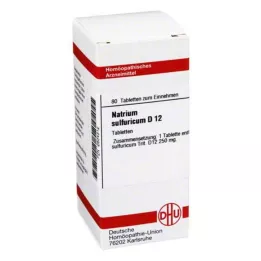 NATRIUM SULFURICUM D 12 tablets, 80 pc
