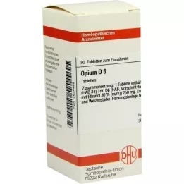 OPIUM D 6 tablets, 80 pc