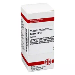 OPIUM D 12 tablets, 80 pc