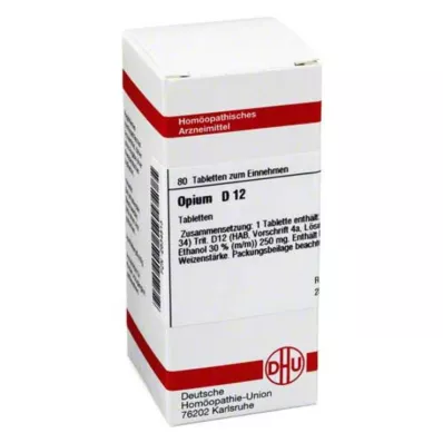 OPIUM D 12 tablets, 80 pc