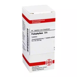 PODOPHYLLUM D 6 tablets, 80 pc