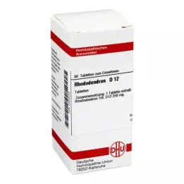 RHODODENDRON D 12 tablets, 80 pc