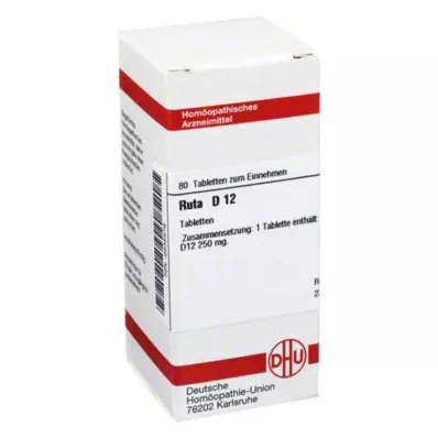 RUTA D 12 tablets, 80 pc RUTA D 12 tablets, 80 pc