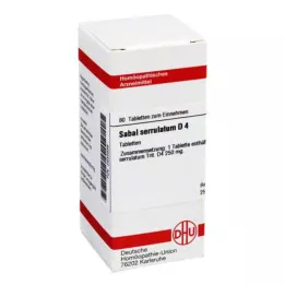 SABAL SERRULATUM D 4 tablets, 80 pc