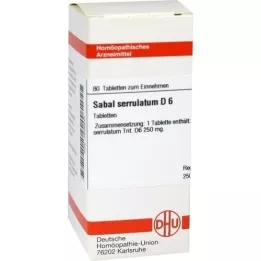 SABAL SERRULATUM D 6 tablets, 80 pc