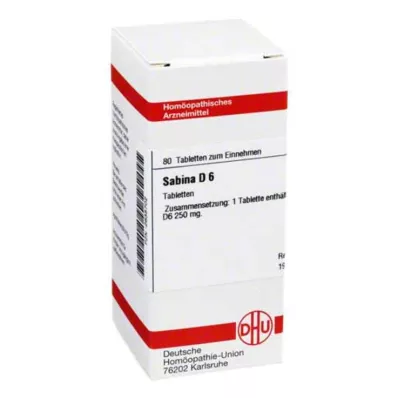 SABINA D 6 tablets, 80 pc