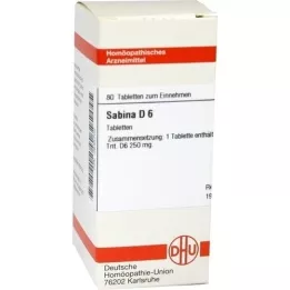 SABINA D 6 tablets, 80 pc