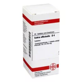 SALVIA OFFICINALIS D 4 tablets, 80 pc