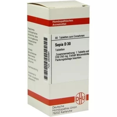 SEPIA D 30 tablets, 80 pc