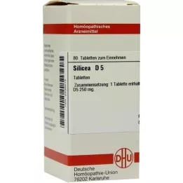 SILICEA D 5 tablets, 80 pc