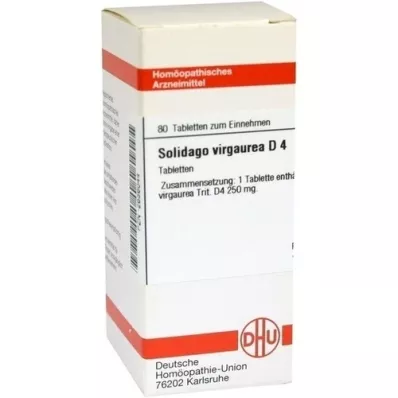 SOLIDAGO VIRGAUREA D 4 tablets, 80 pc