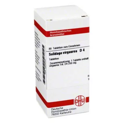 SOLIDAGO VIRGAUREA D 4 tablets, 80 pc