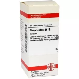 STROPHANTHUS D 12 tablets, 80 pc