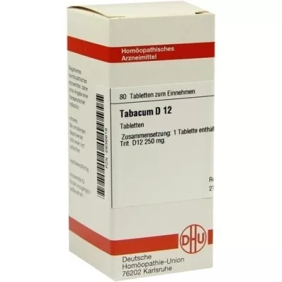 TABACUM D 12 tablets, 80 pc