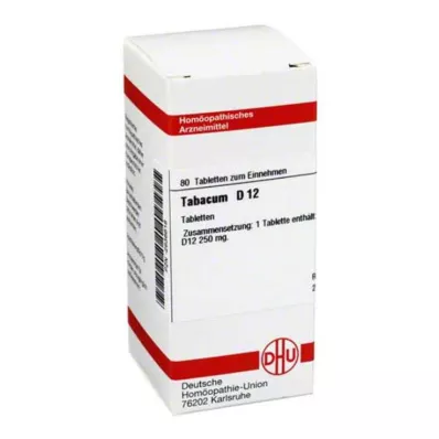 TABACUM D 12 tablets, 80 pc TABACUM D 12 tablets, 80 pc