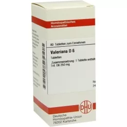 VALERIANA D 6 tablets, 80 pc