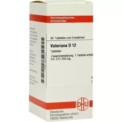 VALERIANA D 12 tablets, 80 pc