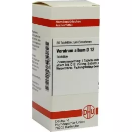 VERATRUM ALBUM D 12 tablets, 80 pc