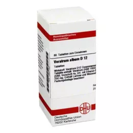 VERATRUM ALBUM D 12 tablets, 80 pc