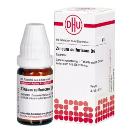 ZINCUM SULFURICUM D 6 tablets, 80 pc